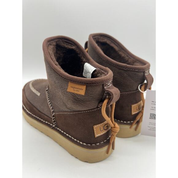 UGG Campfire Crafted Regenerate Boot Burnt Cedar 1144017 Size M7/W8 New - Picture 9 of 12